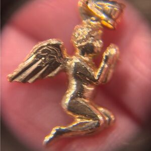 Gold Angel Pendant